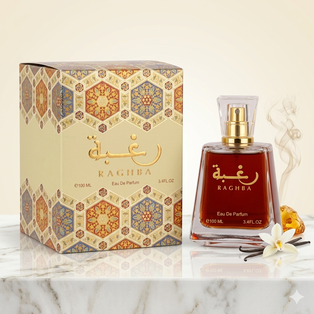 Raghba by Lattafa – Eau De Parfum (100ml)